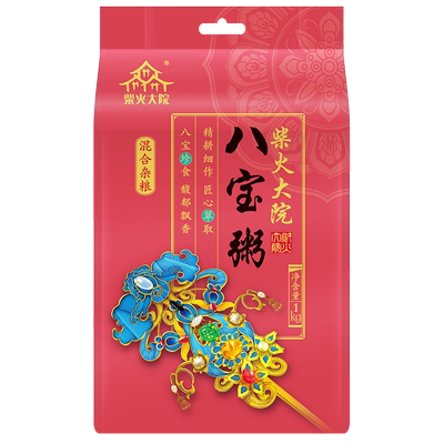 八宝粥柴火大院混合粥料