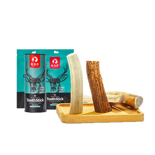 鹿角磨牙棒狗狗磨牙宠物比熊柴犬专用柯基小型犬幼犬零食非吉辛