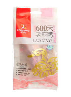 华英600天老麻鸭950g/袋宜炖汤