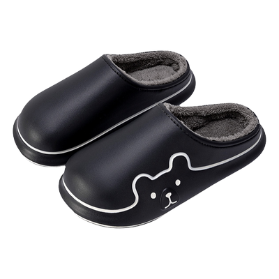 利达妮鞋防水棉拖鞋男士冬季2025