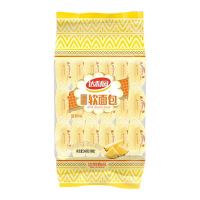 达利园法式软面包糕点