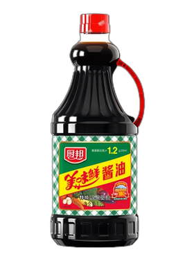 厨邦特级酿造酱油品质上乘