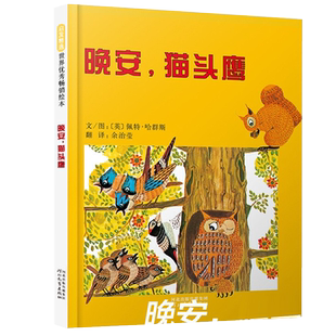 硬壳精装 晚安猫头鹰 0-3-6周岁儿童绘本幼儿园故事书