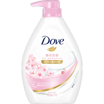 Dove多芬沐浴露1000g大瓶任选券后24.3元包邮 Dove多芬沐浴露1000g大瓶任选券后24.3元包邮