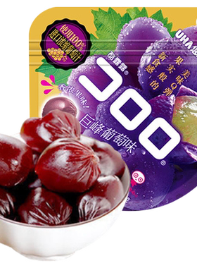 UHA悠哈酷露露葡萄软糖冰冻52g