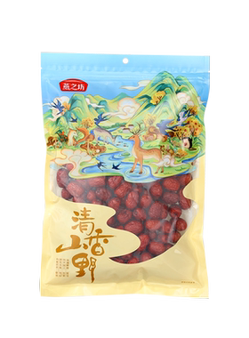 燕之坊新疆灰枣肉厚核小500g