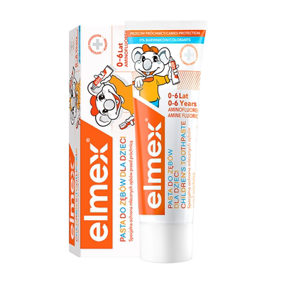 elmex0-6岁儿童牙膏防蛀50ml