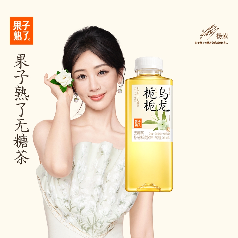 果子熟了栀栀乌龙茶500ml×15瓶