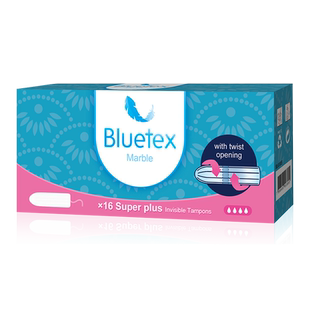 Bluetex蓝宝丝德国进口卫生棉条指入式超大流量内置卫生巾塞入式
