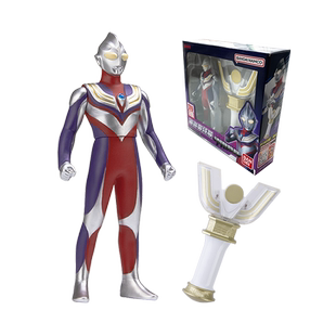 万代 经典超迷你变身套装 奥特曼 迪迦 亚刻 布莱泽 玩具 变身器