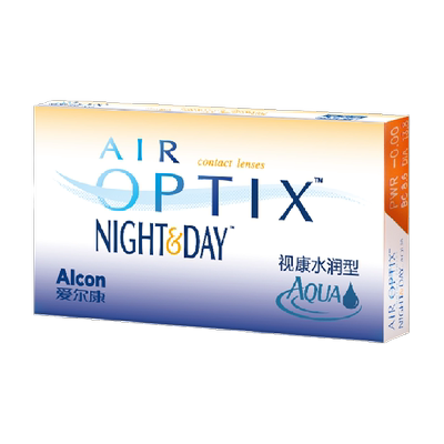 爱尔康水润日夜型隐形眼镜