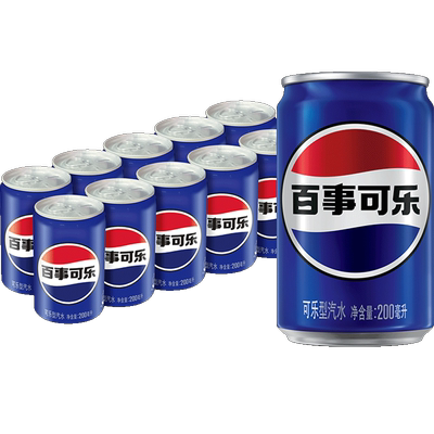 百事可乐迷你罐碳酸饮料