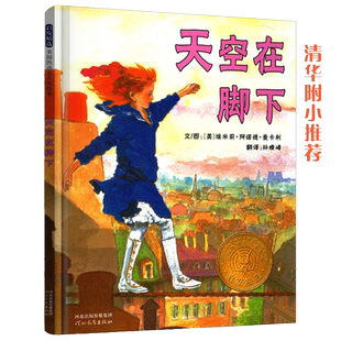 天空在脚下凯迪克金奖挫折教育绘本关于坚持梦想精装硬壳3-6-8岁