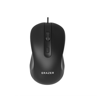 异能者联想生态品牌有线鼠标办公左右手对称分辨率三档可调1个