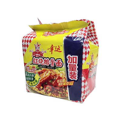 幸运泡面红烧排骨面干脆面