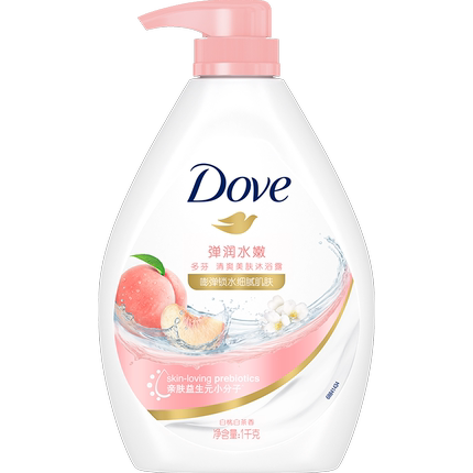 【下拉享补贴】多芬桃悦水透沐浴