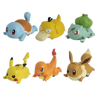 万代精灵宝可梦回力车盲盒玩具