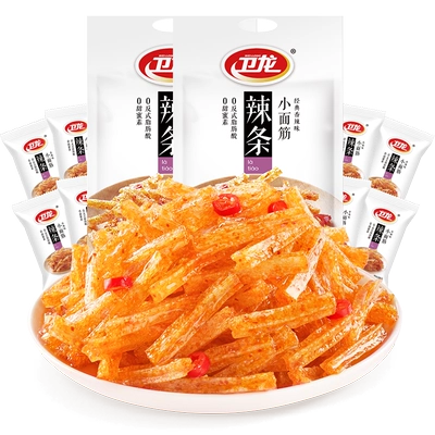 卫龙小面筋休闲零食282g×2包