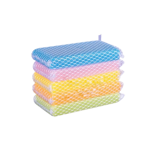 日本洗碗海绵擦刷碗神器百洁布厨房专用刷锅不沾油海绵块洗碗布