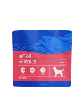新客尝鲜200g全价成犬粮三文鱼