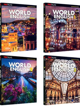 原版美国地理世界英语cefr
