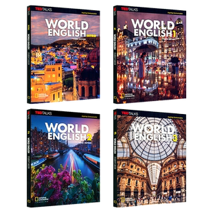 原版美国国家地理出版 第三版World English世界英语CEFR美语教材