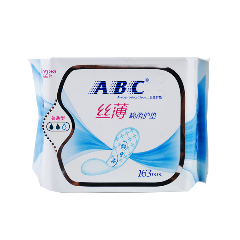 ABC丝薄棉柔护垫含KMS健康配方22片/包卫生巾护理清凉轻薄柔软怎么看?