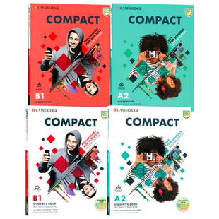 剑桥KET PET考试英语教材Compact Key for Schools  第二版青少版