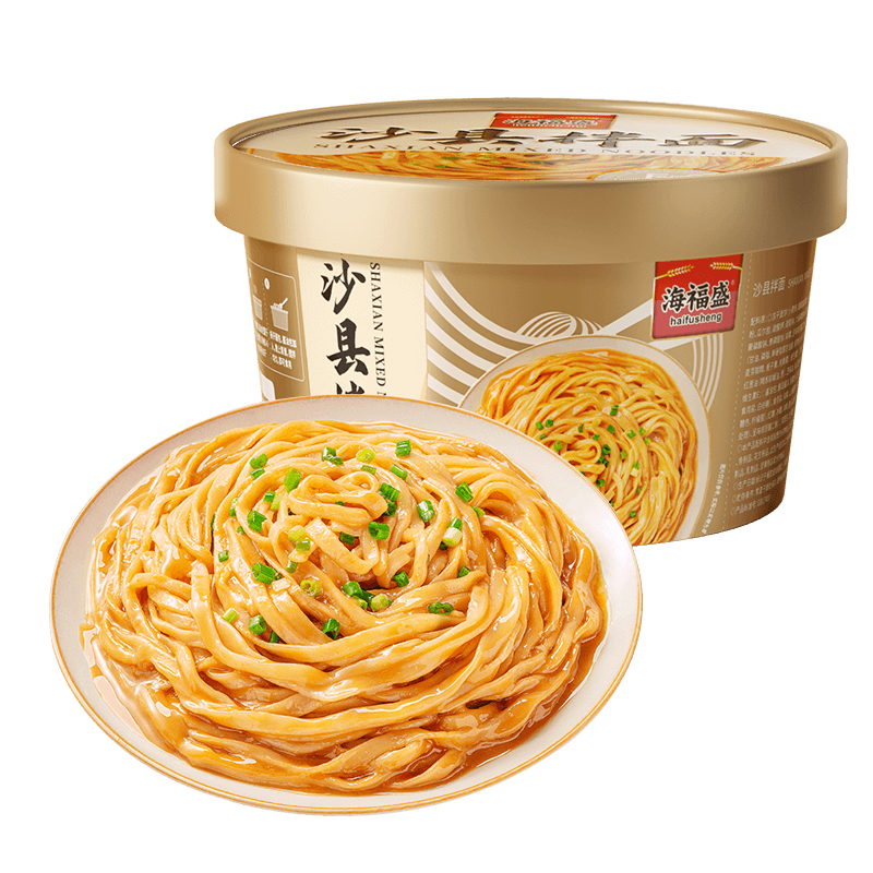 海福盛非油炸沙县口味方便面
