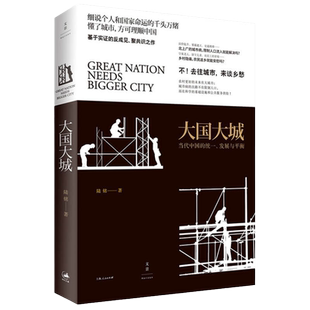 大国大城 陆铭 基于本土实证 以经济视角谏言社会问题 正版书籍