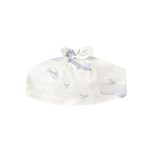 babylove婴儿囟门帽夏薄款气门帽新生儿纯棉胎帽宝宝帽子不过鲸落