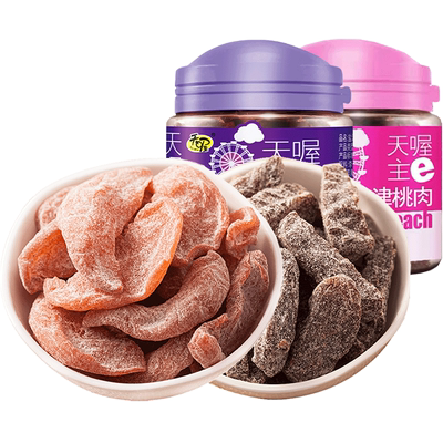 天喔盐津梅条桃肉蜜饯果干