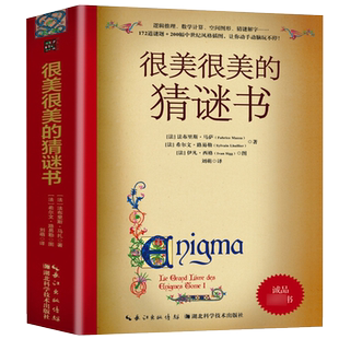 很美很美的猜谜书益智游戏休闲娱乐逻辑推理书数学空间新华书店
