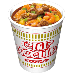 NISSIN/日清方便面日本合味道虾仁风味代餐零食夜宵泡面73g×1杯