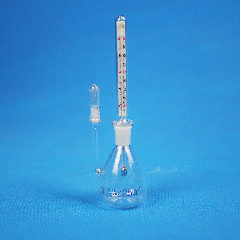 附温比重瓶比重瓶50ml沥青比重瓶比重瓶25ml固态比重瓶玻璃密度瓶