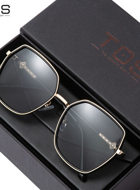 GM墨镜女男太阳镜眼镜夏防晒开车偏光防紫外线高级感大脸2025新款