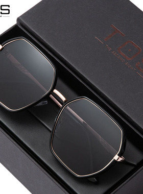 GM墨镜女男太阳镜眼镜夏防晒开车偏光防紫外线高级感大脸2025新款