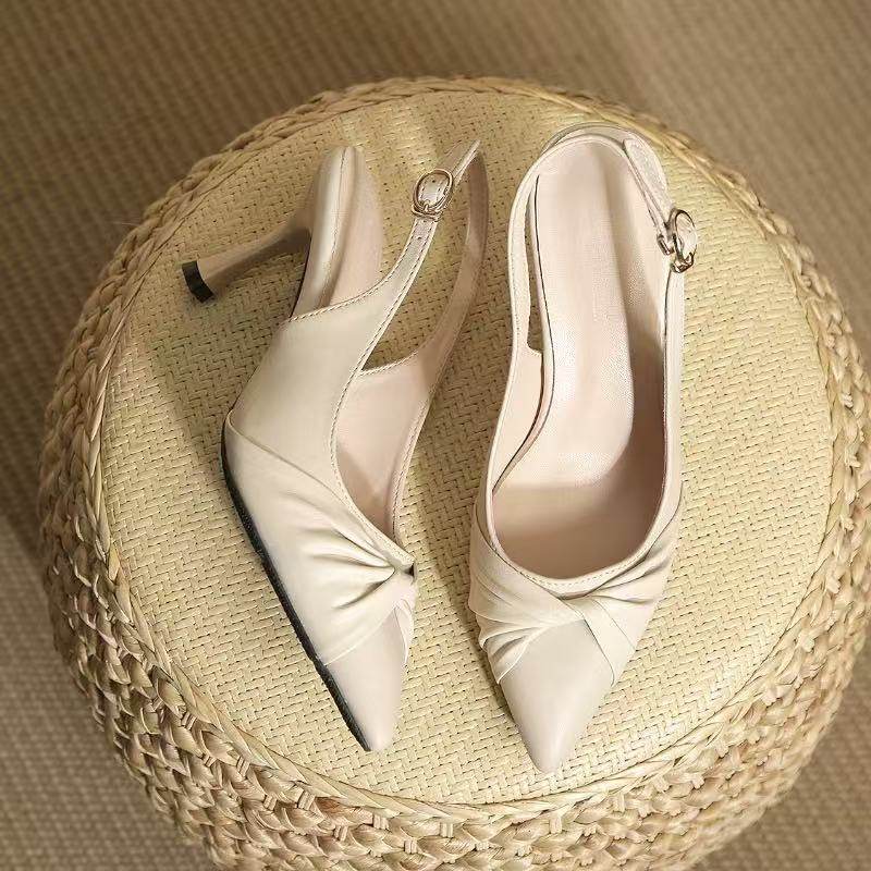 2026秋季高跟鞋小个子气质女款细跟温柔婚鞋新款单鞋百搭尖头浅口,女鞋,时装凉鞋,淘宝优惠券,粉丝福利购,淘宝优惠卷