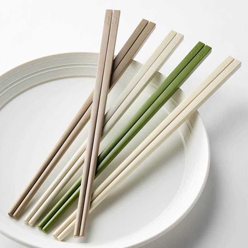 日本进口精工筷子家用高档新款抗菌防霉防滑合金快子创意餐具筷
