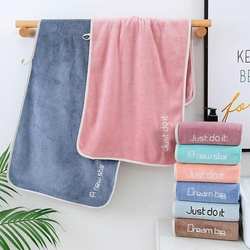 日本进口新款高阳毛巾比纯棉全棉吸水不掉毛女速干浴巾擦头发男