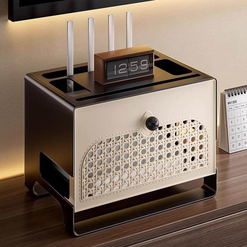 日本wifi路由器收纳盒电视机顶盒隐藏置物架光猫插座宽带整理神器,收纳整理,理线器/集线器/绕线器,淘宝优惠券,粉丝福利购,淘宝优惠卷