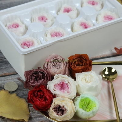 diy国产a级车挂奥斯汀玫瑰永生花