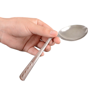 意念弯曲勺子魔术道具震汤匙弯曲好玩有趣近景魔术道具