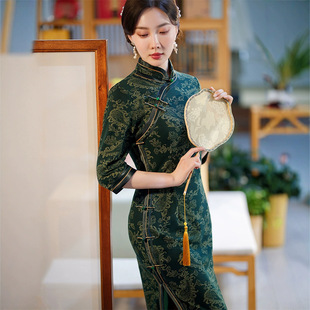 一珂锦绣女装佐良佑善荷言徐之行梦楼兰满庭芳官方旗舰店妈妈旗袍