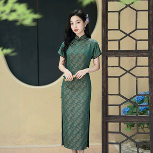 一珂锦绣女装佐良佑善荷言徐之行梦楼兰满庭芳官方旗舰店妈妈旗袍