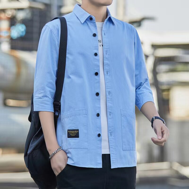 智快鱼七彩马京东素拼官方旗舰店唯品会官网男装正品牌ushi衬衫男