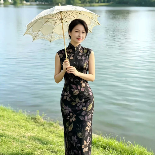 娘子写女装名兰世家2026新款钱塘佳人华族经典壹美佳人旗袍裙正品