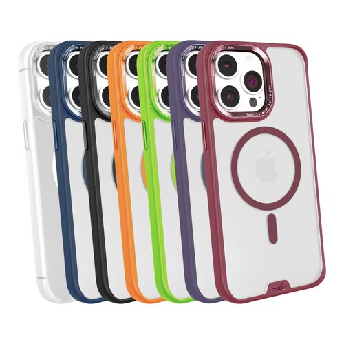 (清仓处理)台湾hoda好贴适用于iPhone16promax15ProMaxMagSafe柔石军规防摔保护手机壳微磨砂防手汗手机护套