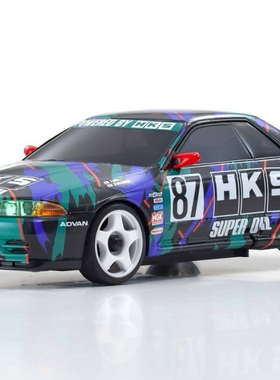 京商MINIZ AWD DZ01 GLD DRZ2蚊车日产天际线GT-R32 HKS MZP482HK