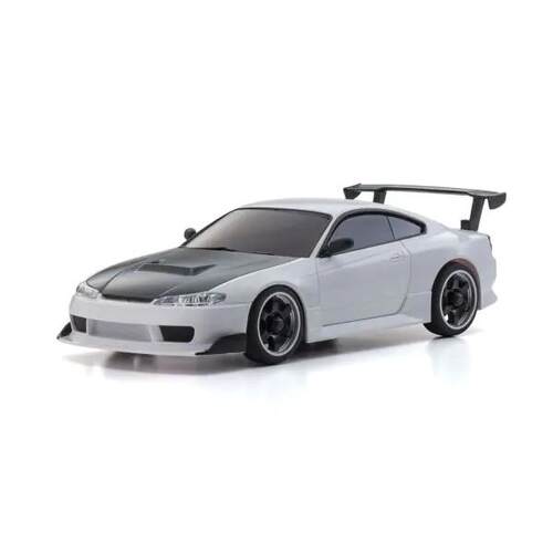 京商MINI-Z AWD蚊车车壳Silvia S15 GT白色MZP477W